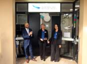 Mark Vespa, Lidia Navarro, Therese Nguyen at the new branch premises. Picture by Chris Lane